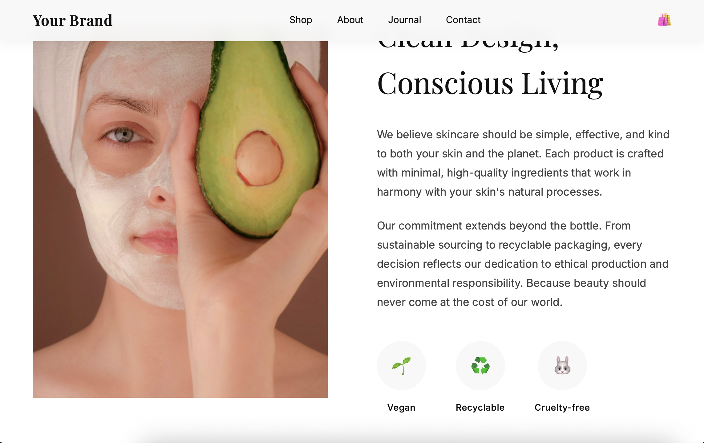 E-commerce product catalog